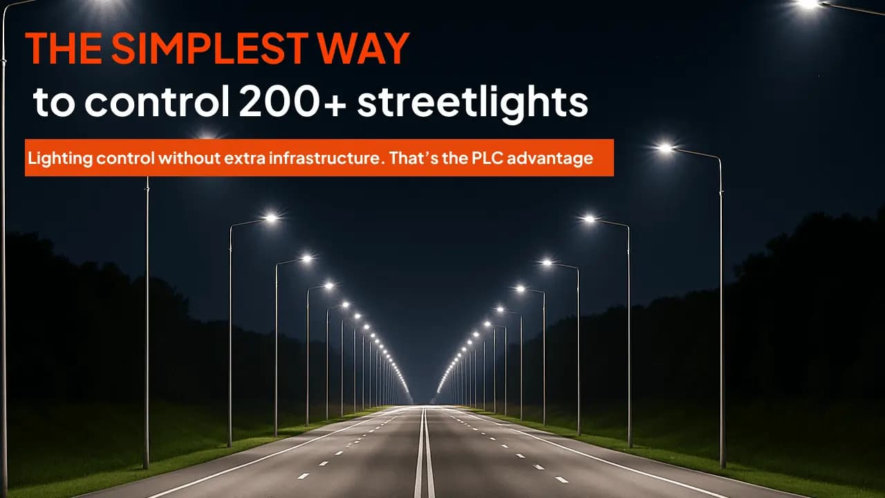 PLC IN STREET LIGHTING
