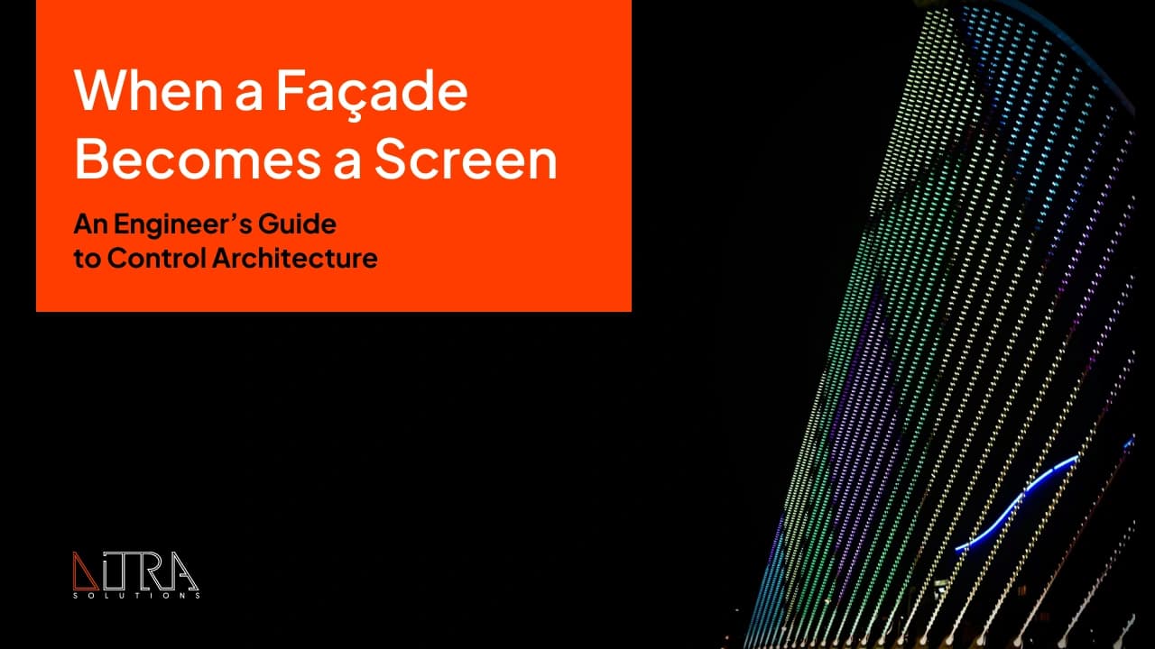 Media facade lighting