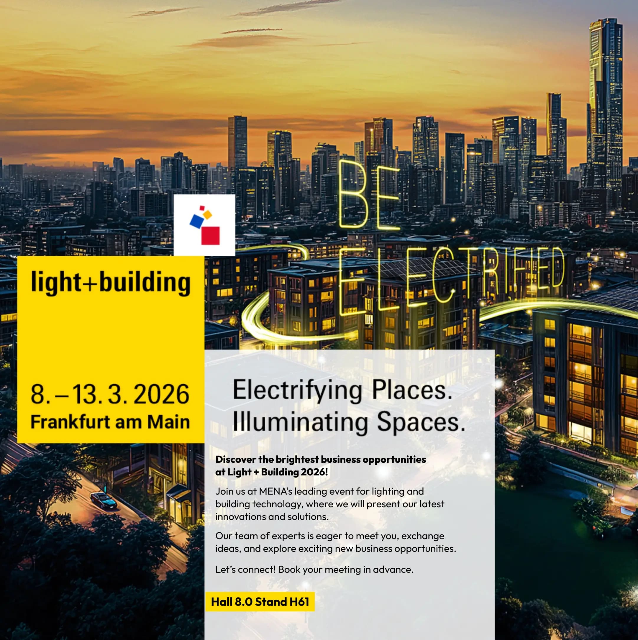 LIGHT+ BUILDING 2026