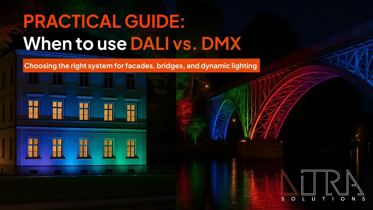 DMX or DALI, what to choose DMX or DALI, what to choose