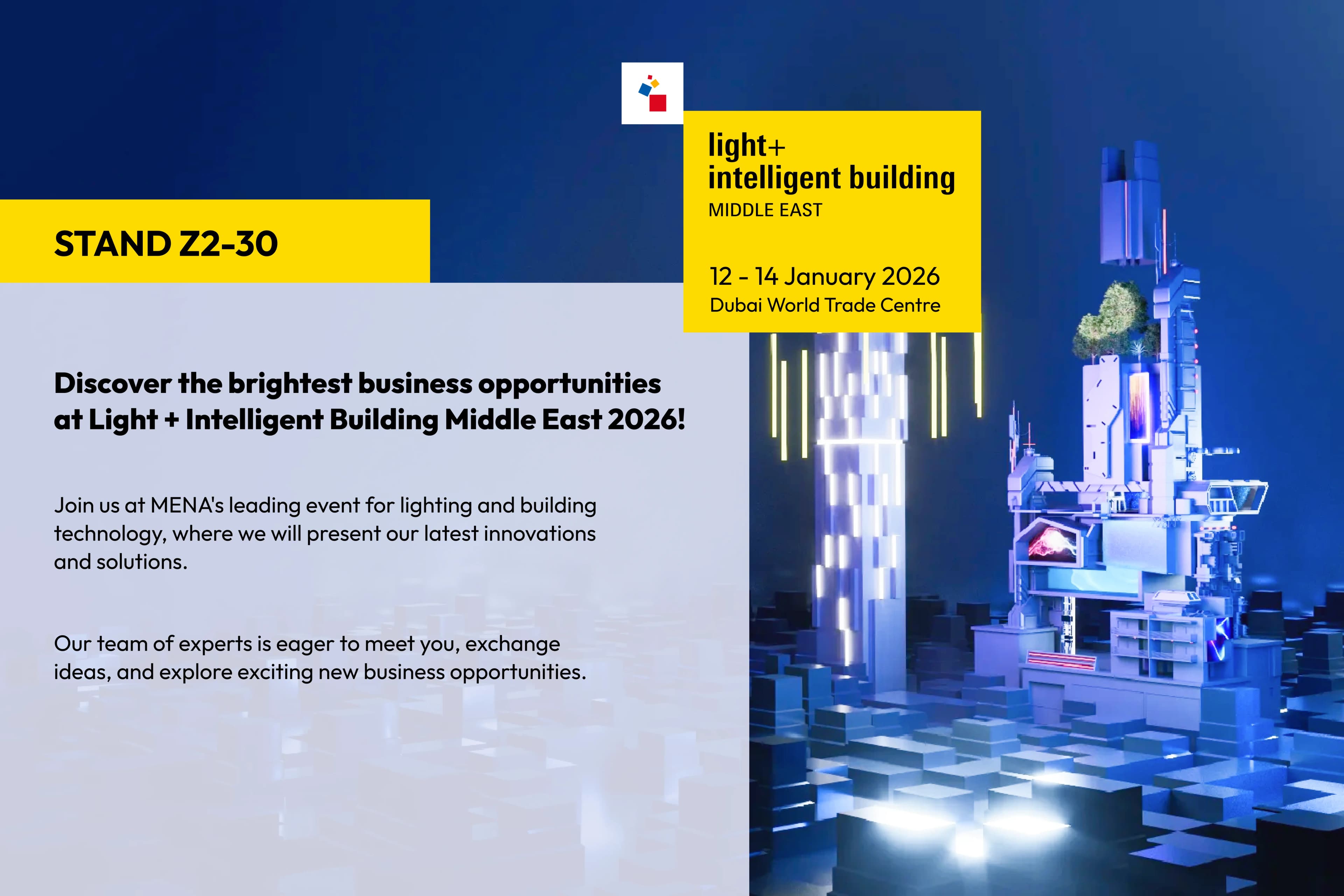 Light+ Intelligent Building Middle East 2026 Light+ Intelligent Building Middle East 2026
